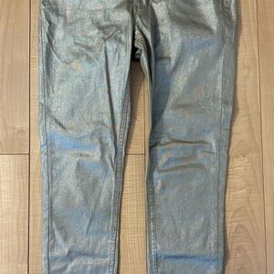 Liverpool Jeans Company Gold Metallic Skinny Pants